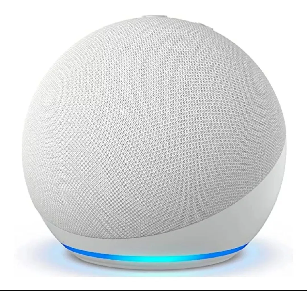 Echo Dot 5ta Generacion Con Asistente Virtual Alexa Blanco