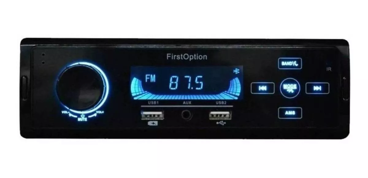 Som Automotivo First Option Mp3-5560 Com Usb E Bluetooth