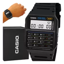 Relógio Casio Preto Digital Calculadora Original Garantia