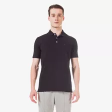 Camisa Polo Fila Select Ii Masculina Preta Dom