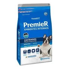 Ração Premier Ambientes Internos Cães Castrados 2,5kg