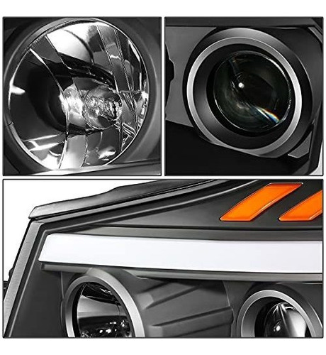 Faros Reflectores Compatibles Con Nissan Titan 05-07 Armada Foto 5