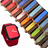 Correa Para Apple Watch Silicona Todas Tallas Series Colores