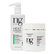 Kit Ng De France Heat Power 500ml + Máscara Intense 500g