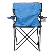 Cadeira Camping E Pesca Dobrável Com Bolsa E Porta Copos