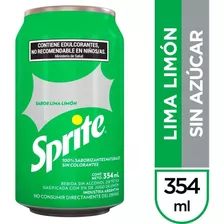 Gaseosa Sprite Sin Azúcares Lima-limón 354 Ml