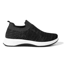 Zapatillas Wake Sport Wkc065 Negro Mujer