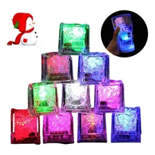 Led Luminosos Multicolor Bebidas Fiesta Bodas 60 Cubos Hielo