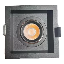 Spot Embutir Negro Idea Fedro Dicro Led 13w