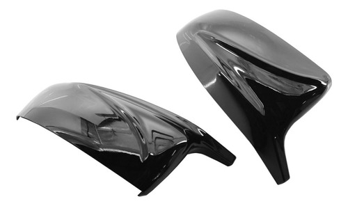 Tapa De Espejo Retrovisor Negra X6 Brillante Para Bmw Foto 3