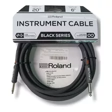 Cable Roland De 6m Plug-plug Libre De Oxigeno, Guitarra Bajo