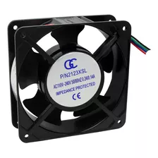 Ventilador Cooler Ventoinha Gc Metalica 120x120x38 110v 220v Led Não Possui