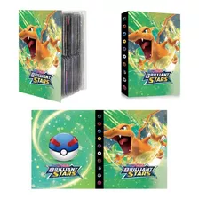 Carpeta Álbum 240 Cartas 4 X Hoja Pokemon Charizard