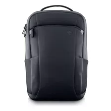 Mochila Dell Business Ecoloop Pro Slim Notebook 15.6 Ipx5 Color Negro Diseño De La Tela Liso