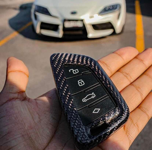 Carcasa Llave Funda Fibra De Carbono Toyota Supra 2020+ N Foto 7