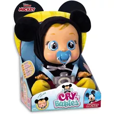 Boneca Cry Baby Mickey Mouse Multikids