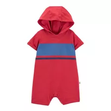 Macacão / Romper Para Meninos Com Capuz Carters