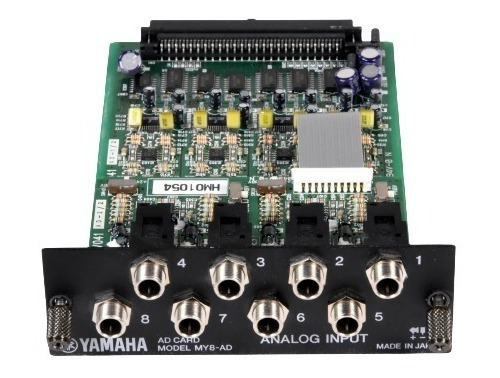 Interface Yamaha My8-ad Para Mesa 01v Pm1d Dme32 Aw4416/2816