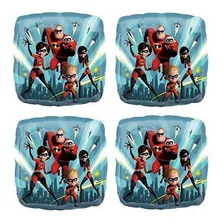 4 Globos Los Increibles Incredibles 2 Met 18 Fiesta Decora