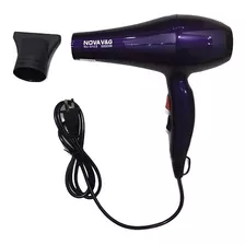 Secador De Cabello Nova 5000 W Nv-9103 Violeta 110v