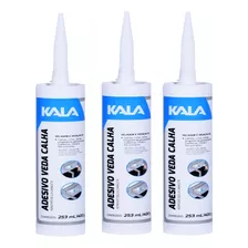 Kit 03 Adesivos Veda Calha 253ml Kala