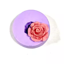 Ce368 Molde De Silicone Mini Rosa Confeitaria E Artesanato