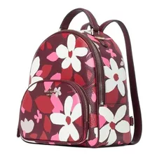 Mochila Kate Spade Mediana Cuero Rosa Jackson Forest Floral