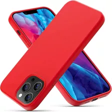 Funda Para iPhone 13 Pro Max 6.7 (rojo)