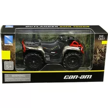 New Ray 1:43 Can Am Cuatrimoto Outlander X1000 Moto Color Negro