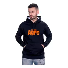 Moletom Blusa De Frio Fazenda Agropecuária Eu Sou Agro 