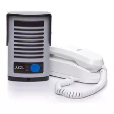 Interfone Porteiro Eletronico Agl P100 Abs Interna Cor Cinza 127/220