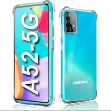 Capa Capinha Transparente Anti Impacto Com Borda Samsung A52