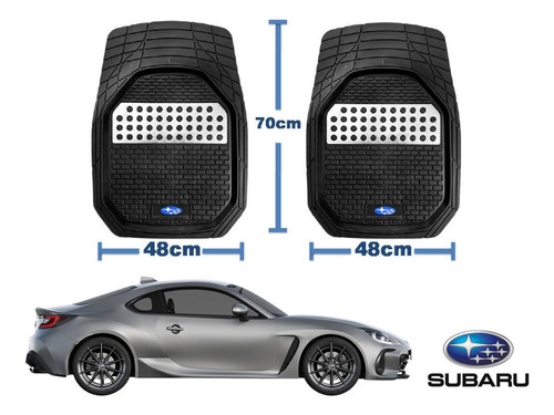 Tapetes 3d Logo Subaru + Cubre Volante Brz 2022 A 2024 2025 Foto 4