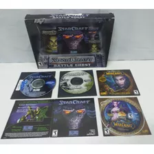 Jogo Pc Starcraft Battle Chest Blizzard 3 Cds Usado