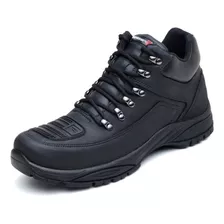 Bota Masculino Tenis Cano Alto Motoboy Dia Dia Confortável 