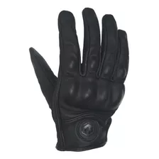 Guantes De Cuero True Rider Yk02l L Negro