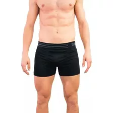 Pack X3 Boxer Hombre Algodón Liso Sin Costuras