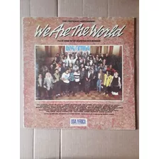 Lp Usa For África - We Are The World 1985 Com Encarte 