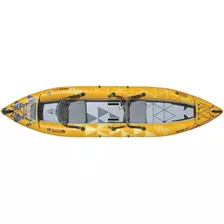 Avanzado Elementos Straitedge2 Pro Kayak Inflable, Amarillo.