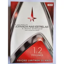 Dvd O Melhor Jornada Nas Estrelas Vol 1 E 2 Com Luva