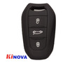 Funda Silicon Peugeot 107, 206, 207, 307, 308, 406 2 Botones