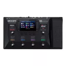 Pedal De Efecto Zoom G6 Negro