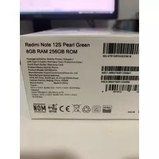 Xiaomi Redmi Note 12s 4g 256gb 8gb Ram Dual Sim *vitrina*