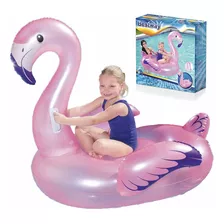 Inflable Flamenco Flotador Bestway 41122 Color Rosa