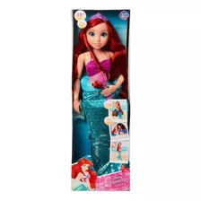 Princesa Ariel Sirenita Muñeca Artículada Gigante 81 Cm 