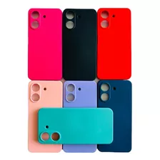 Carcasa Funda Para Xiaomi Redmi 13c Silicona Color