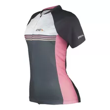 Camisa De Ciclismo Bike Race Stripes Atrio Feminina Tam G