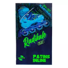 Patins Inline Infantil P/ Menino Ajustável 38 A 41 Unitoys