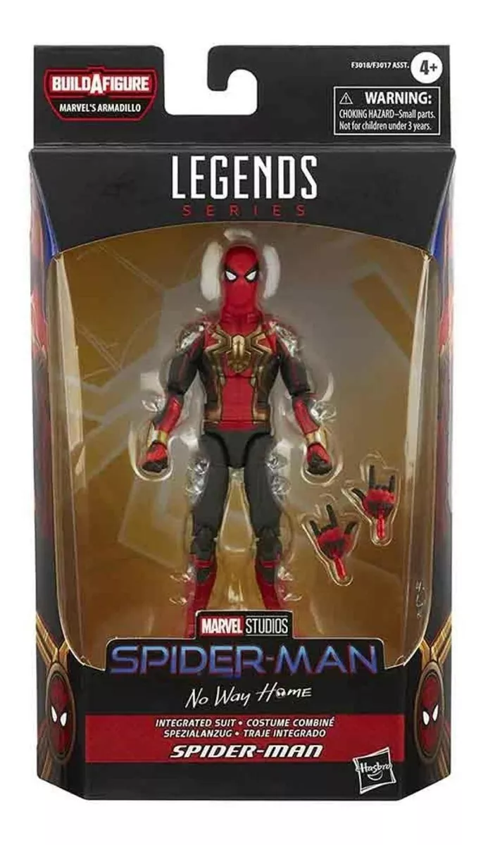Spiderman Marvel Legends No Way Home Traje Integrado