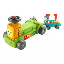 Fisher-price Juguete Para Bebés Tractor Aprendizaje 4 En 1 Color Verde